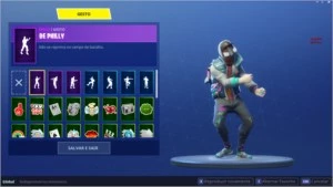 Conta Fortnite lvl 136, Passe de batalha, 15 skins