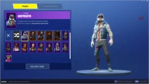 Conta Fortnite lvl 136, Passe de batalha, 15 skins