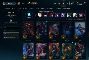 Conta Esmeralda 2 com 75 campeões e 18 skins - League of Legends LOL