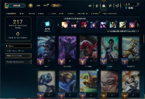 Conta Esmeralda 2 com 75 campeões e 18 skins - League of Legends LOL