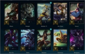 Conta de LoL - lvl 78, 44 champs, Unranked - League of Legends