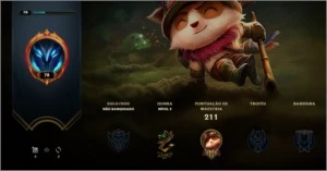 Conta de LoL - lvl 78, 44 champs, Unranked - League of Legends