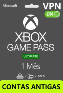 Xbox Gamepass Ultimate 1 Mês - Renovação