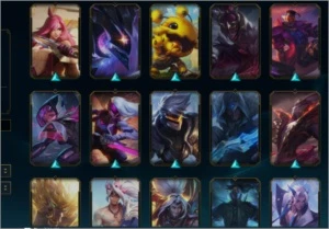 conta b2 com muitas skins daora - League of Legends LOL