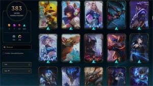 Conta de League of legends e valorant LOL