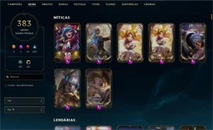 Conta de League of legends e valorant LOL