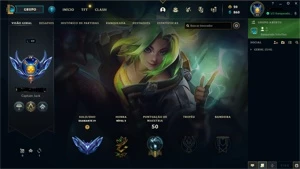 Conta Diamante 4 LOL - League of Legends