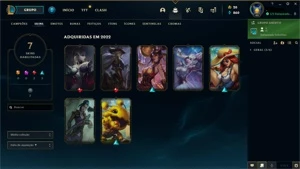 Conta Diamante 4 LOL - League of Legends