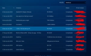 Conta blizzard com D4 edição ultimate comparada na pré