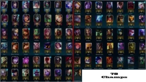 Conta lol / 78 champs / 36 skins / ouro II - League of Legends