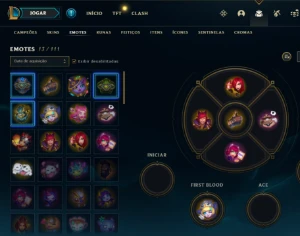 Smurf - League Of Legends - Platina 1 + 350 Rp + 20 Skins LOL