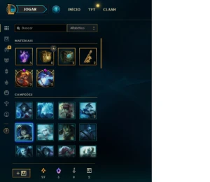 Smurf - League Of Legends - Platina 1 + 350 Rp + 20 Skins LOL
