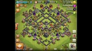 Conta clash of clans CV9 full