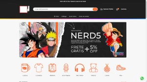 Loja de Drop Geek + IG (1.8K) + Pág (Face) - Outros