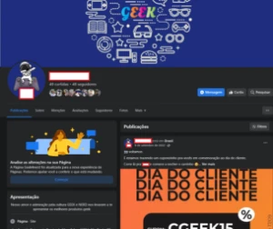 Loja de Drop Geek + IG (1.8K) + Pág (Face) - Outros