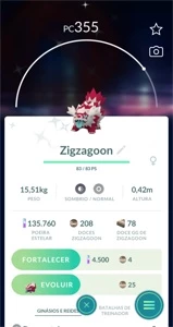 Zigzagoon Shiny Pokémon Go