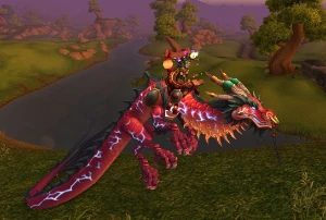 Montaria Serpente Das Nuvens Rubi Trovejante Wow - Blizzard