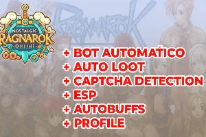 Bot Ragnarok (Nostalgic) -Auto Farm/Auto Loot/Captcha 30Dias