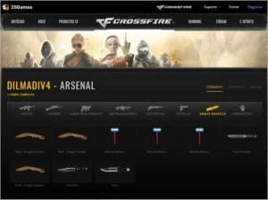 Conta Crossfire AL Capitão com VIPS e MN's