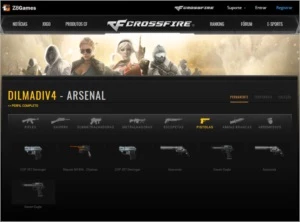 Conta Crossfire AL Capitão com VIPS e MN's