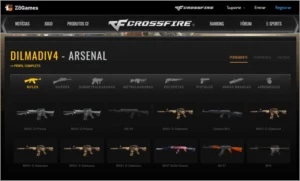 Conta Crossfire AL Capitão com VIPS e MN's