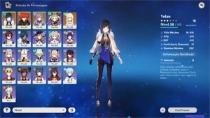 Yelan + Aqua Simulacra, ar 39 - Genshin Impact