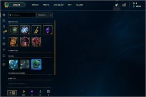 Conta D1 com mmr mestre - League of Legends LOL