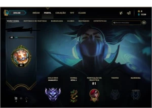 Conta D1 com mmr mestre - League of Legends LOL