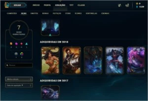 Conta D1 com mmr mestre - League of Legends LOL