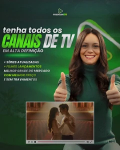 IPTV Canais, filmes e séries - 30 dias - Assinaturas e Premium