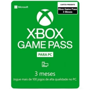 Xbox Gamepass para PC 3 Meses - Codigo 25 Digitos - Gift Cards