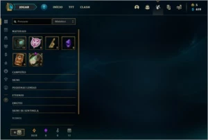 Conta de lol LvL69 Gold3 15 skins - League of Legends