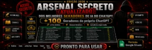 Arquivo Secreto: Agentes e Geradores de IA — 2026 - Inteligência Artificial