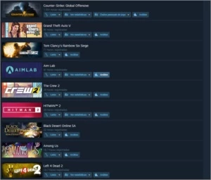 conta steam muitos jogos mais focada em cs.go - Counter Strike
