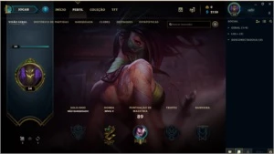 Conta do lol para smurf - League of Legends