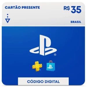 Gift card Playstation Network- PSN R$ 35 Reais - Gift Cards