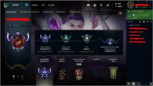 Conta D3 1PDL 148 Champions / 252 Skins LVL 472 / GM S9 - League of Legends LOL
