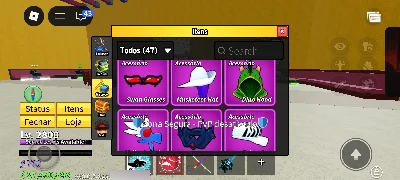 Conta cara upada no blox fruits - Roblox