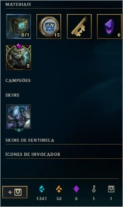 Conta Platina 5 - League of Legends LOL