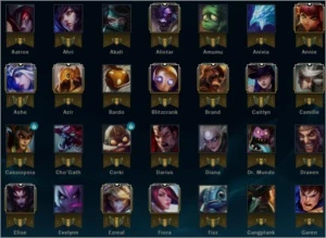 Conta Platina 5 - League of Legends LOL