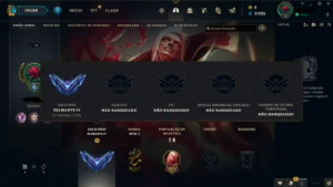 Conta Lol - Diamante 4, 59% De Wr(E-Mail Não Verificado) - League of Legends