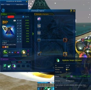 [LADMO] Conta com AOA - Server ALPHAMON - Digimon Masters Online