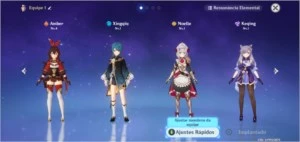 GENSHIN IMPACT - AR 5 - Keqing + Noelle