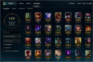 Conta Platina V - League of Legends LOL
