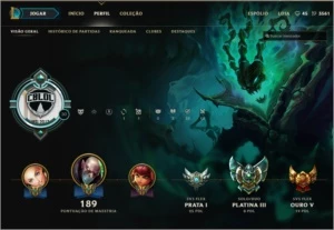 Conta Platina V - League of Legends LOL