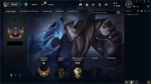 CONTA LEAGUE OF LEGENDS - OURO 3 - 23 Skins - 49 Campeões LOL