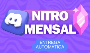 (Mais Barato) Discord Nitro Mensal| Nitro 1 Mes