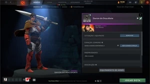 Conta Dota 2 Alto Padrão