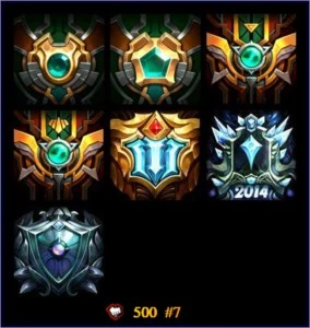 Conta League of Legends 150+skins / Mestre 3 seasons LOL