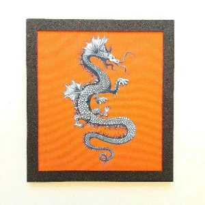 Quadro "Dragão Chinês" - Artesanato e Personalizados